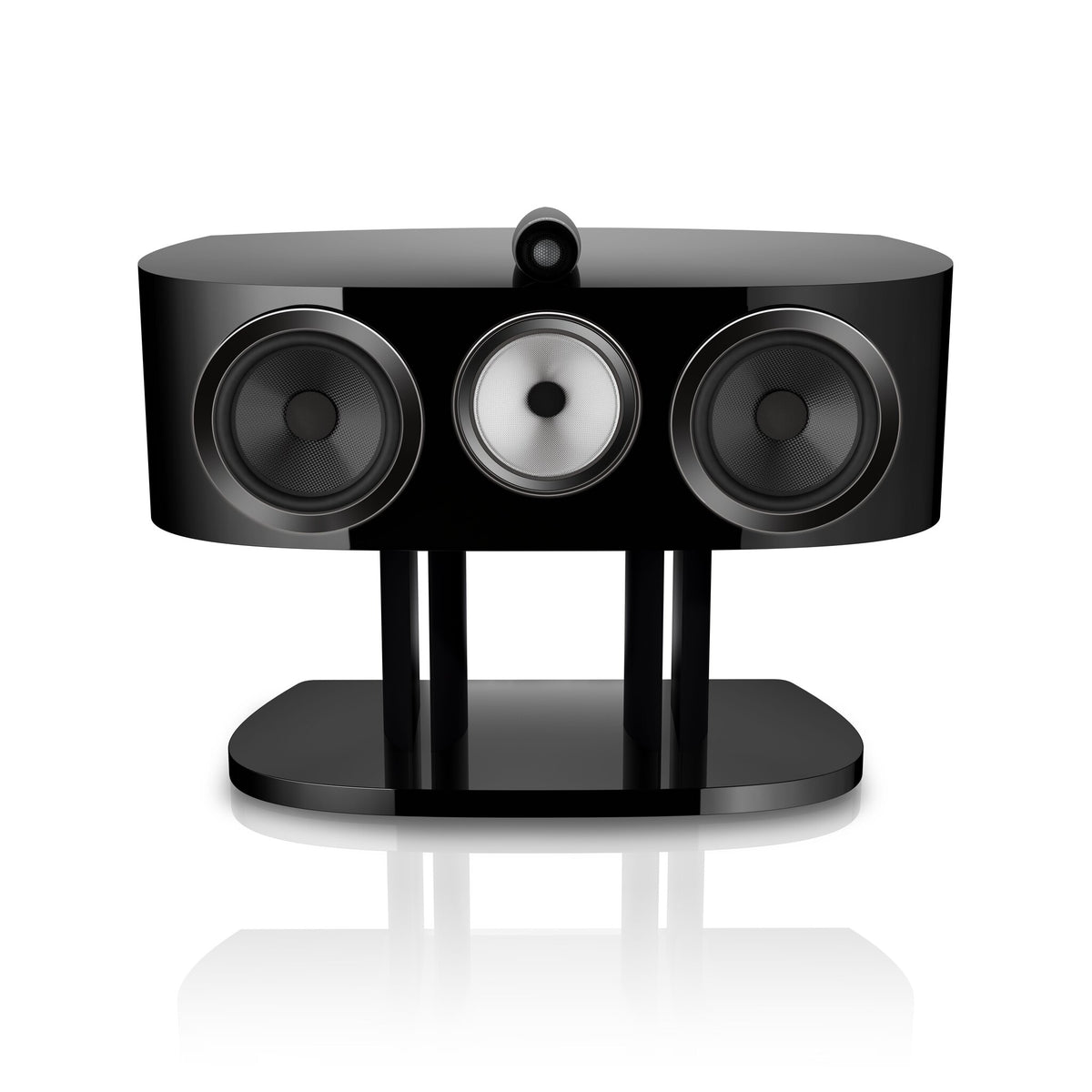 Bowers & Wilkins HTM81 D5 in Stealth Black, front view