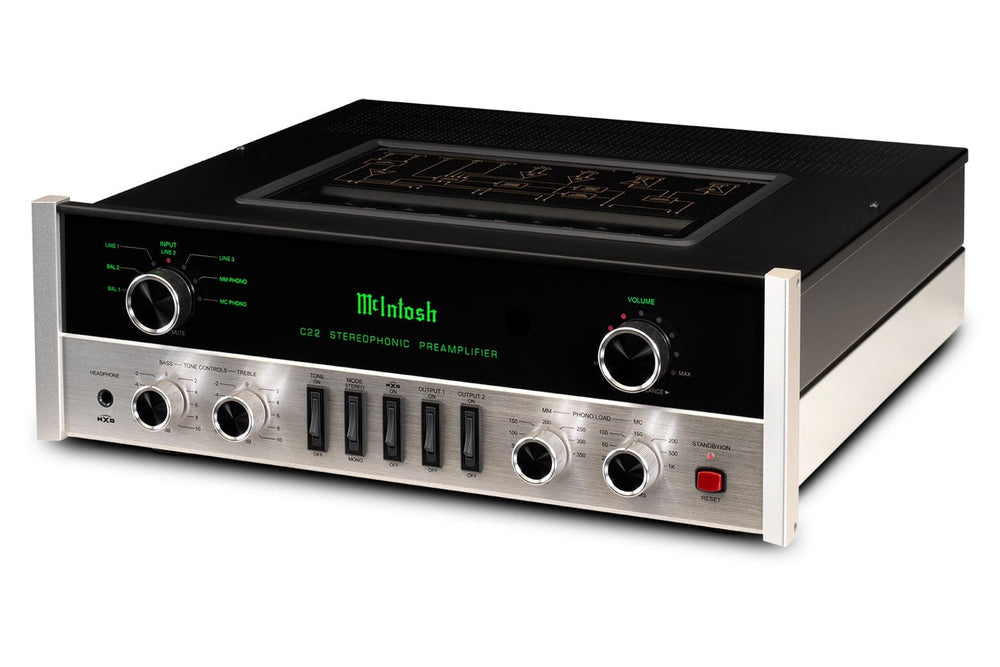 C22 Preamplifier Mk V: Controls you can reach