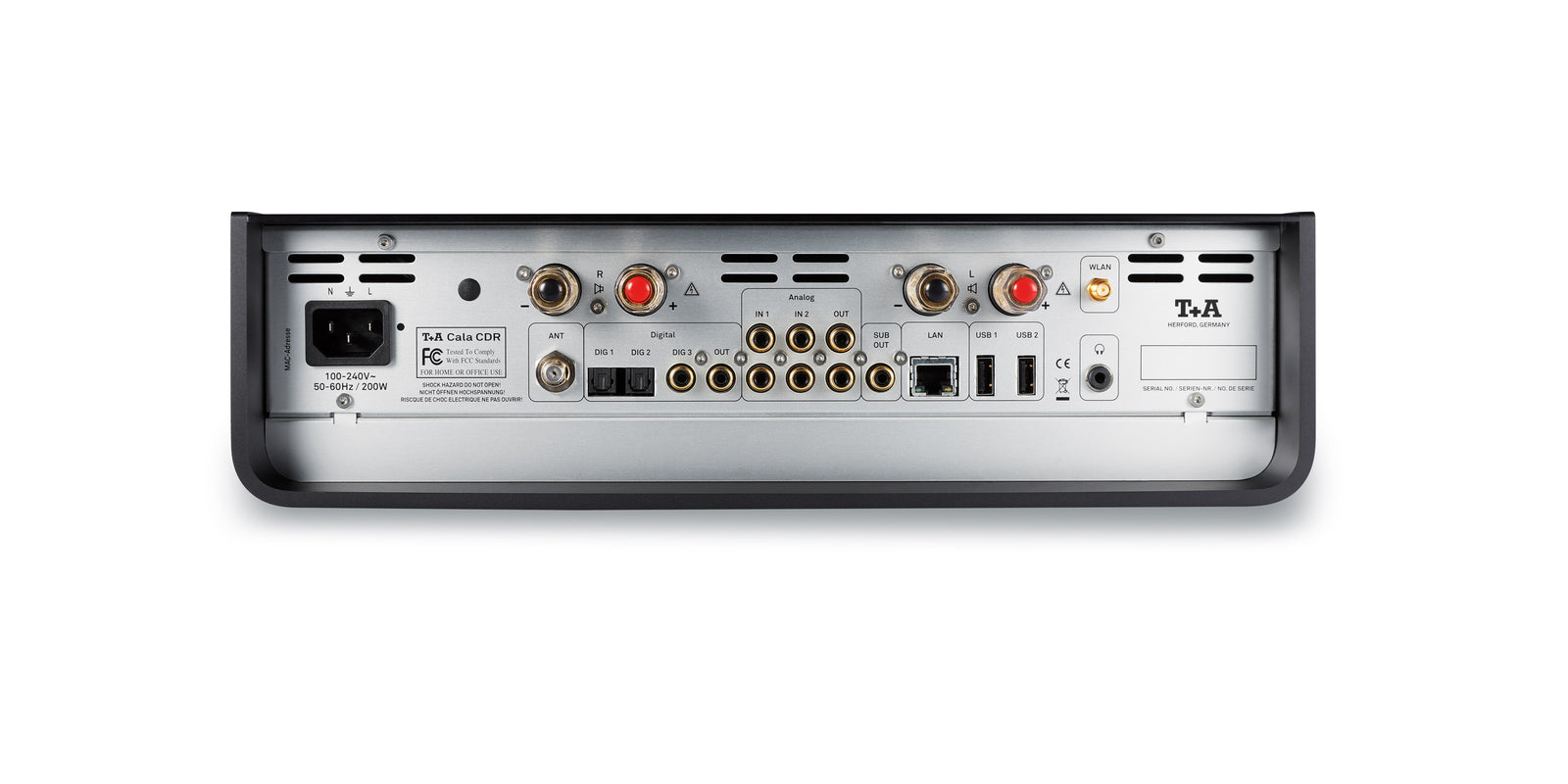 CALA CDR Streaming CD Receiver - Compact, High-Performance Sound System