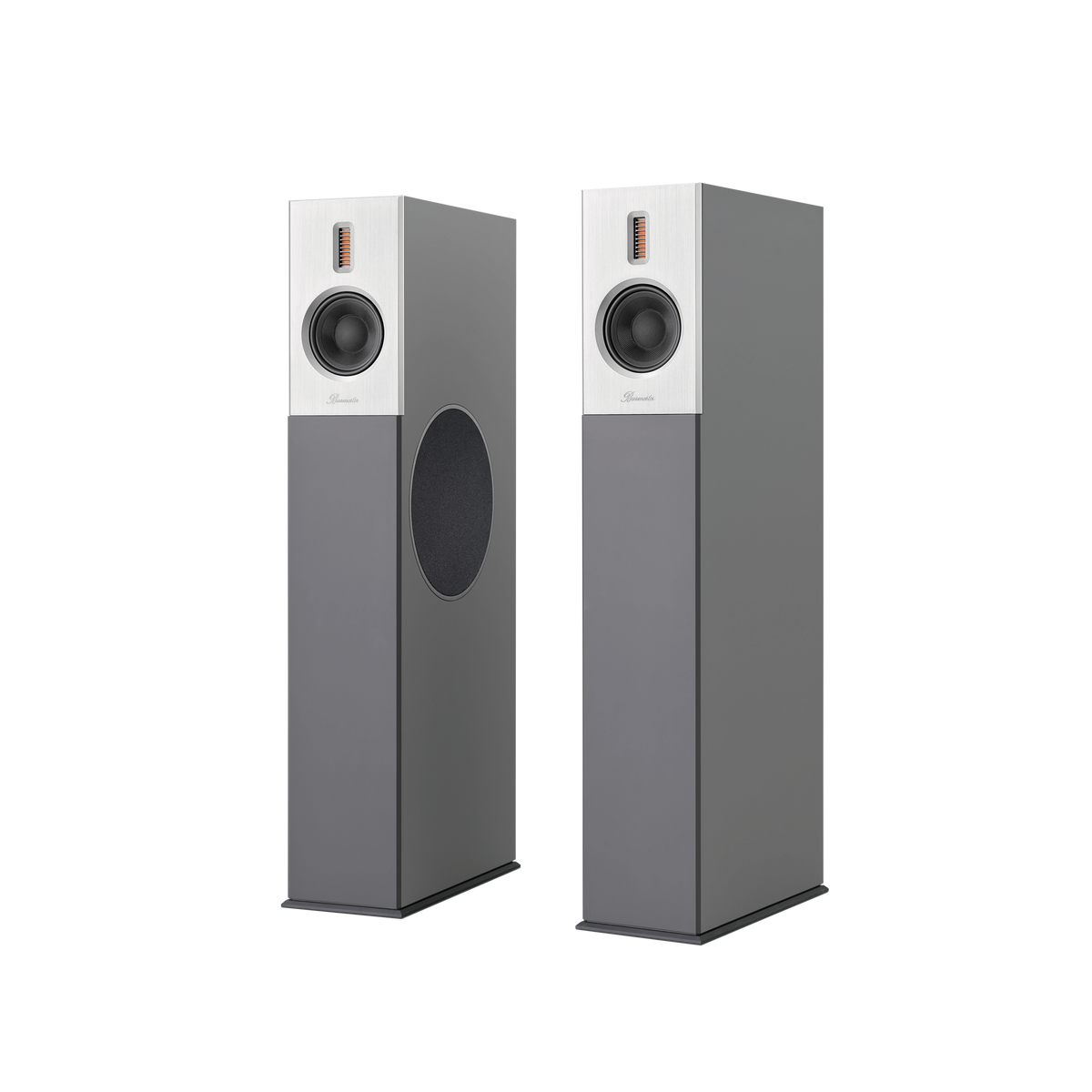 Burmester B38 silver and grey