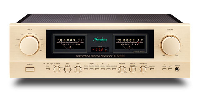 Accuphase E-3000 integrated amplifier, front