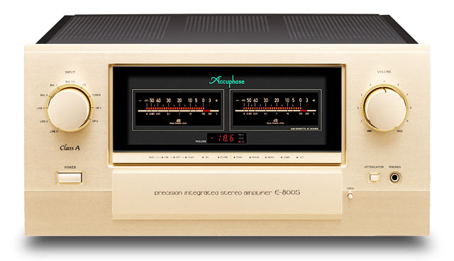 Accuphase E-800S integrated amplifier, front