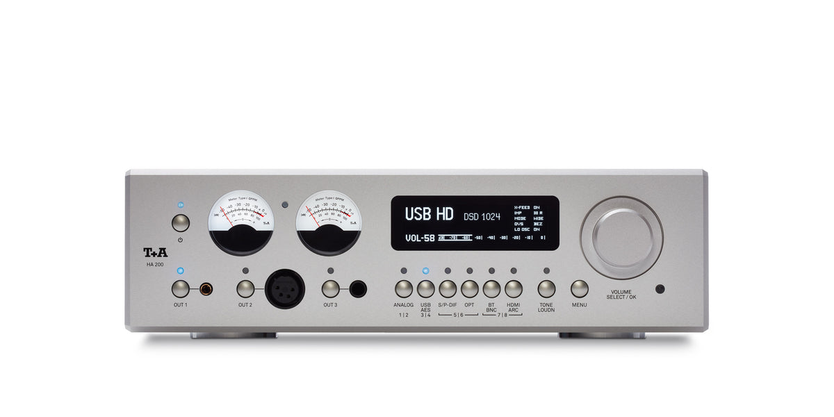 T+A HA 200 High-Fidelity Headphone Amplifier with Advanced DAC