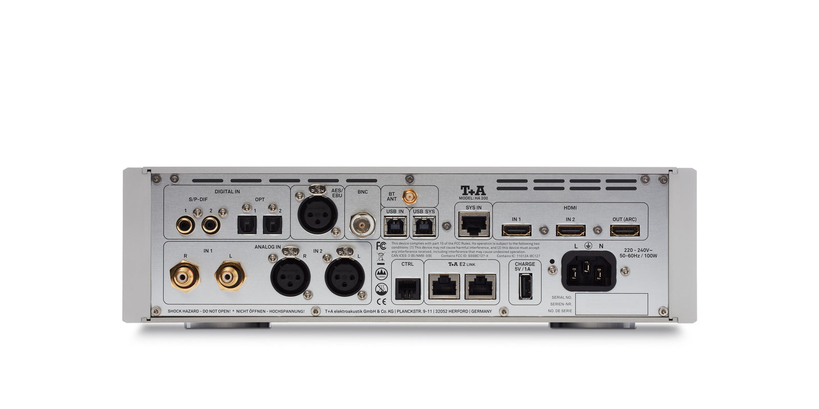 T+A HA 200 High-Fidelity Headphone Amplifier with Advanced DAC