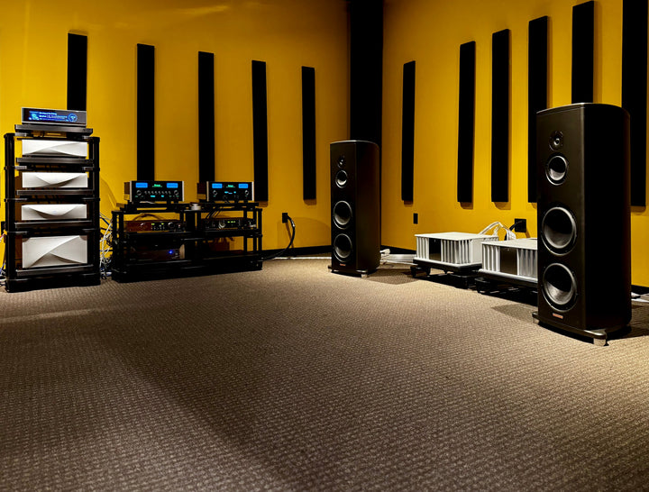 Magico in the Big Room: S2, S3, S5 and A5 on demonstration