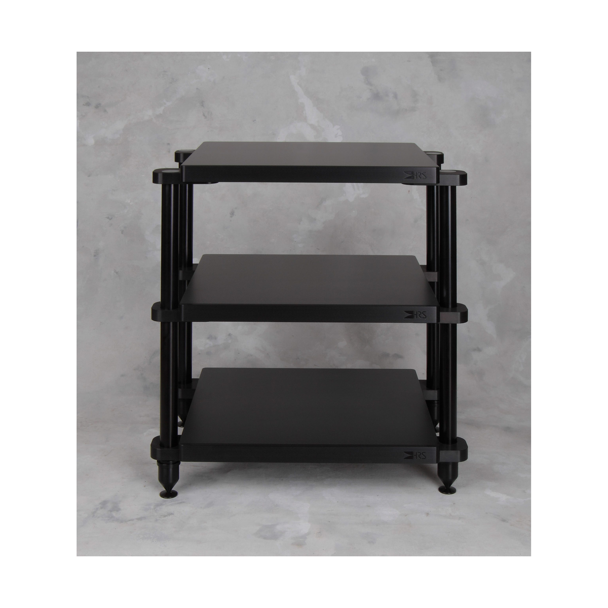 EXR-1921 Three-Shelf Rack in black finish