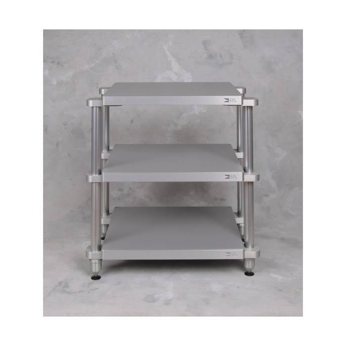 EXR-1921 Three-Shelf Rack in silver finish