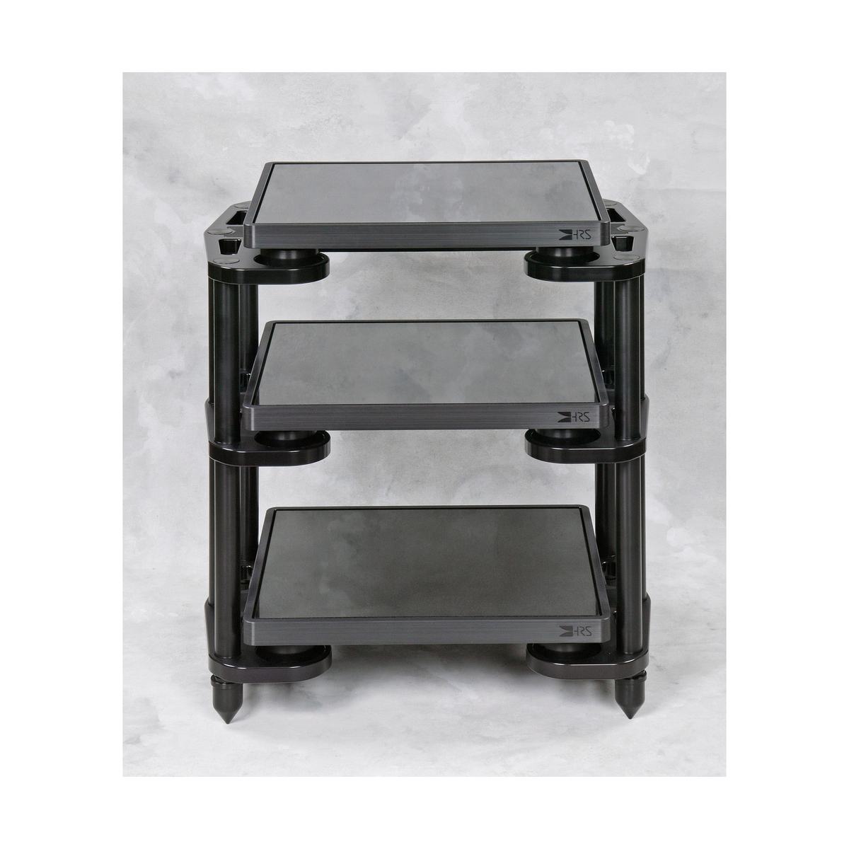 SXR-1921 Three-Shelf Rack with R3X Bases in black finish