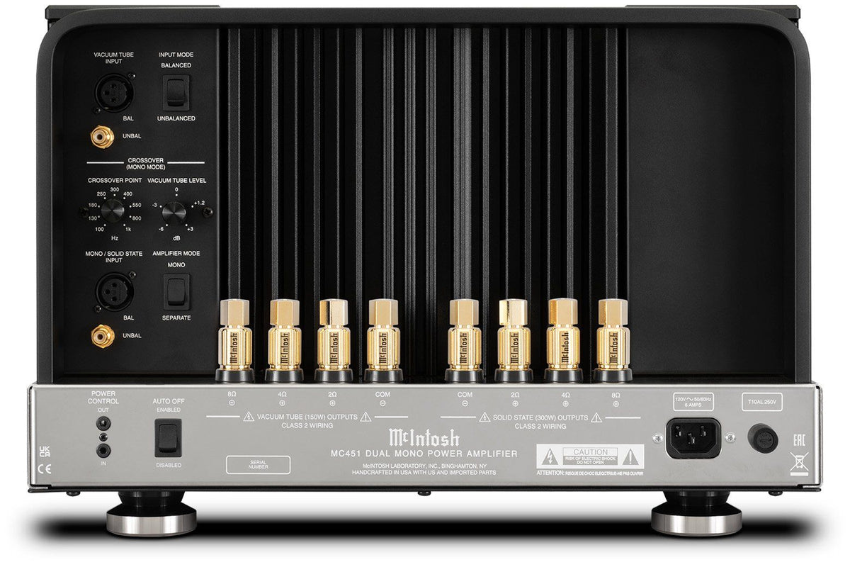 MC451 1-Channel Dual Mono Amplifier with Hybrid Drive Technology