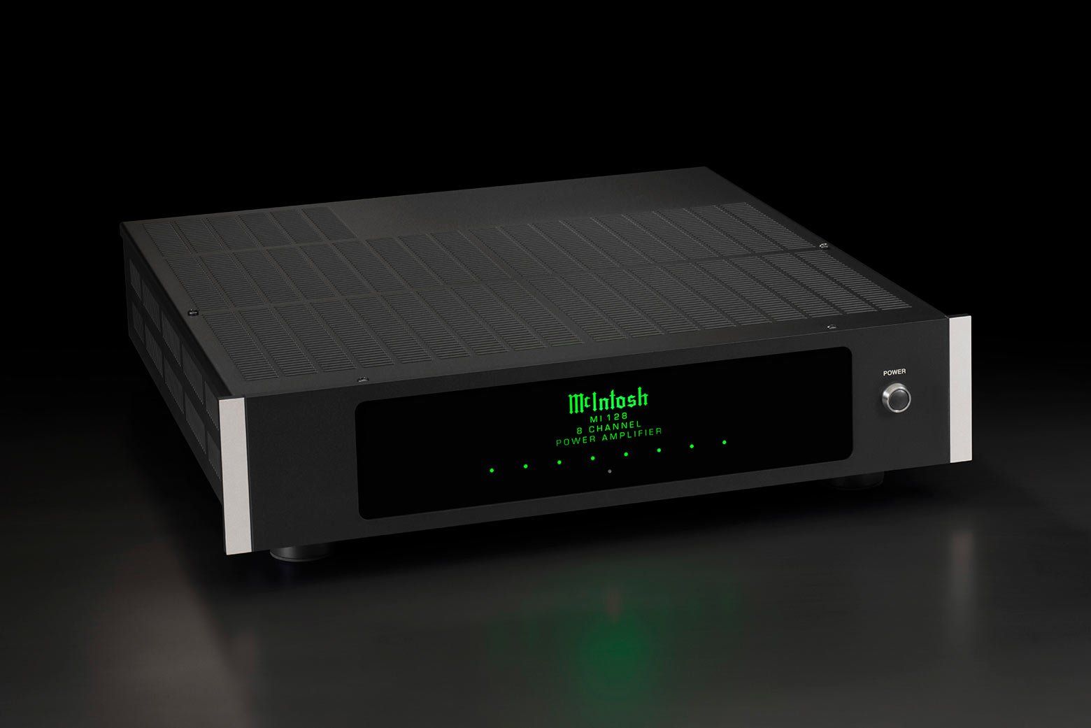 McIntosh MI128 8-Channel Digital Amplifier - 120Wx8 (High-Performance Class D)