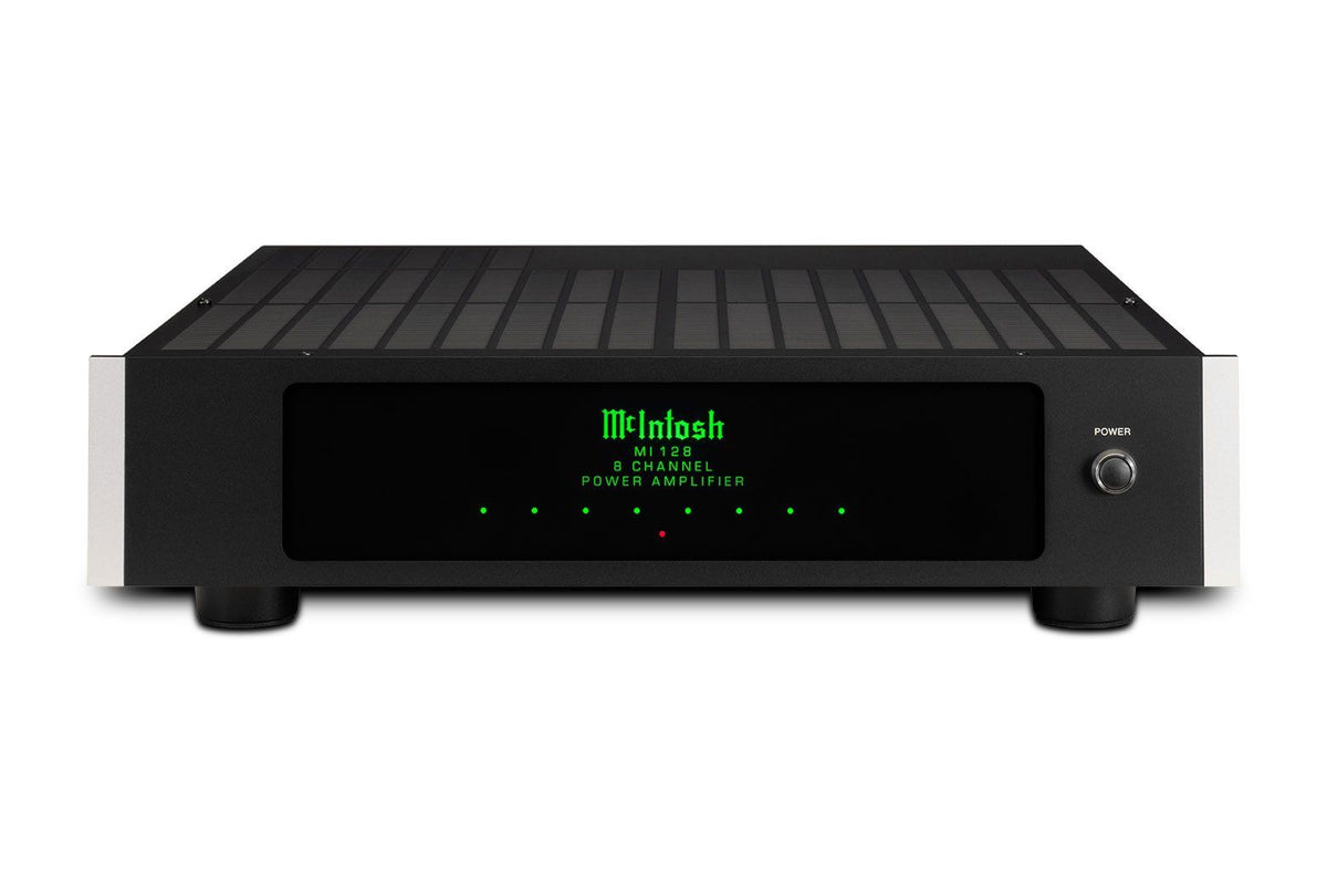 McIntosh MI128 8-Channel Digital Amplifier - 120Wx8 (High-Performance Class D)