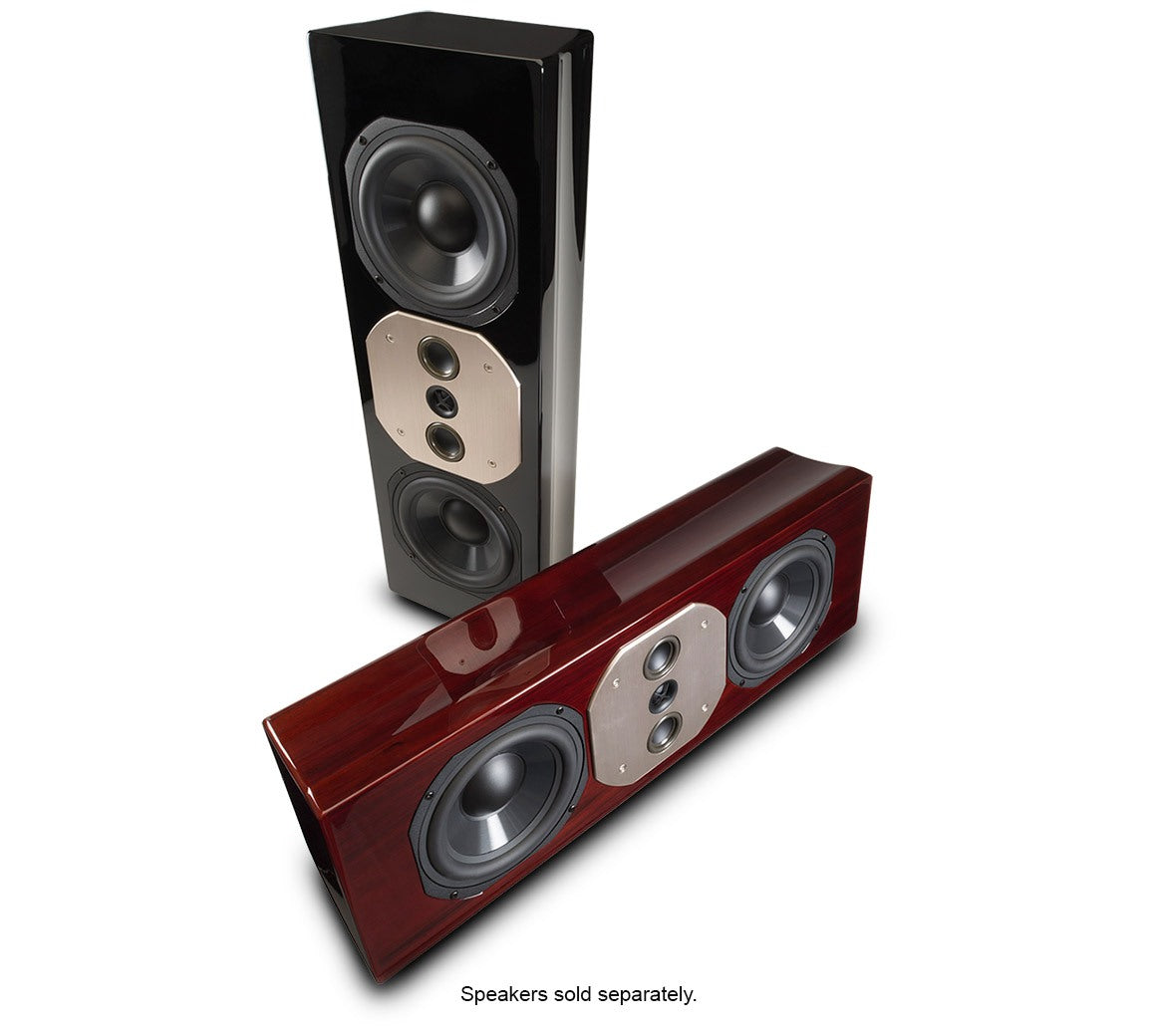 McIntosh LCR80 in Black and Rosewood, vertical and horizontal placement