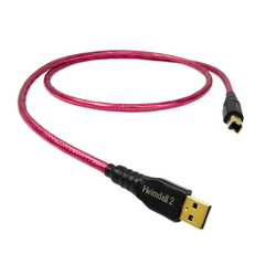 Heimdall 2 High-Performance USB 2.0 Cable for Hi-Fi Systems - Silver-Plated, Shielded, Optimized Audio Signal Transfer