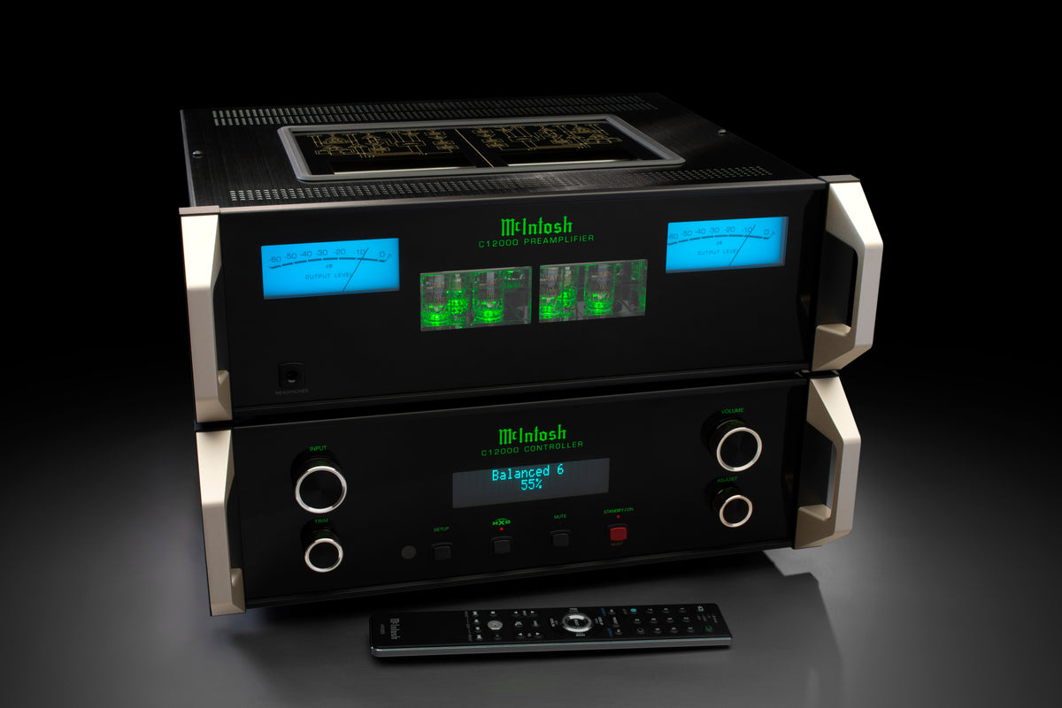 McIntosh C12000 C and ST Angle Left Balanced