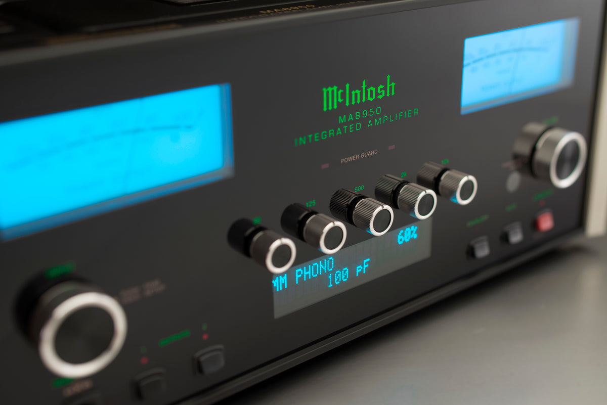 McIntosh MA8950 Angle Left Close Up Phono