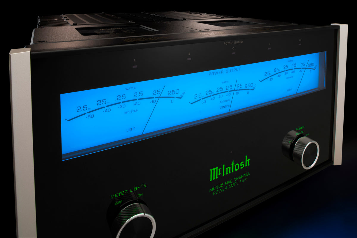 McIntosh MC255 Angle Close Up