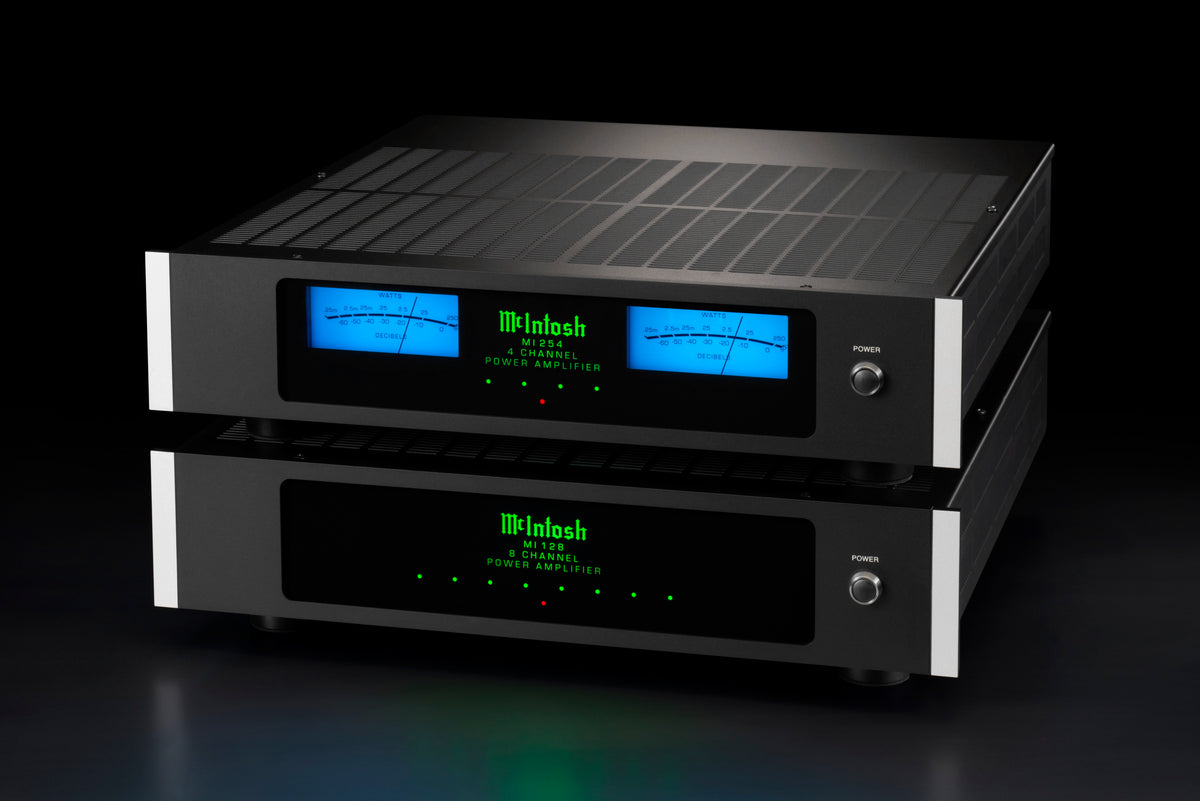McIntosh MI254 MI128 and  Stacked