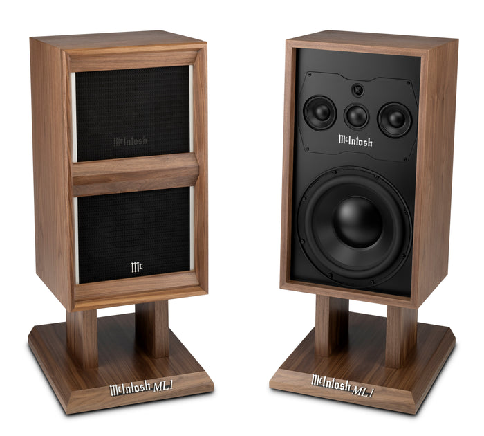 McIntosh ML1 Mk II Angle Left and Angle Right no grille