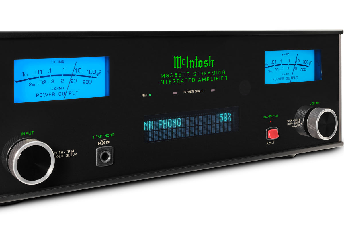 McIntosh MSA5500 Angle Close Up Phono