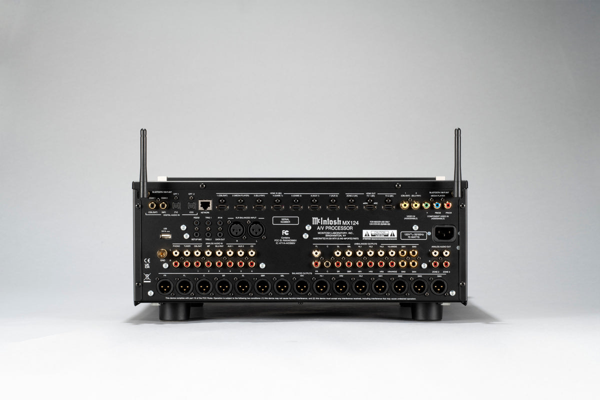 McIntosh MX124 Back