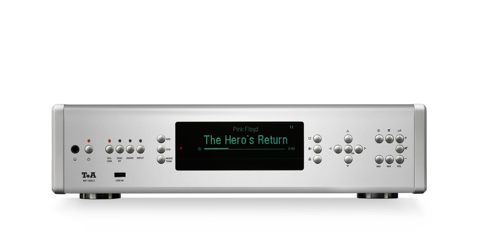 T+A MP 1000 E Multi-Source Player - High-End Audiophile CD Player with Digital Streaming, DAC, and Bluetooth