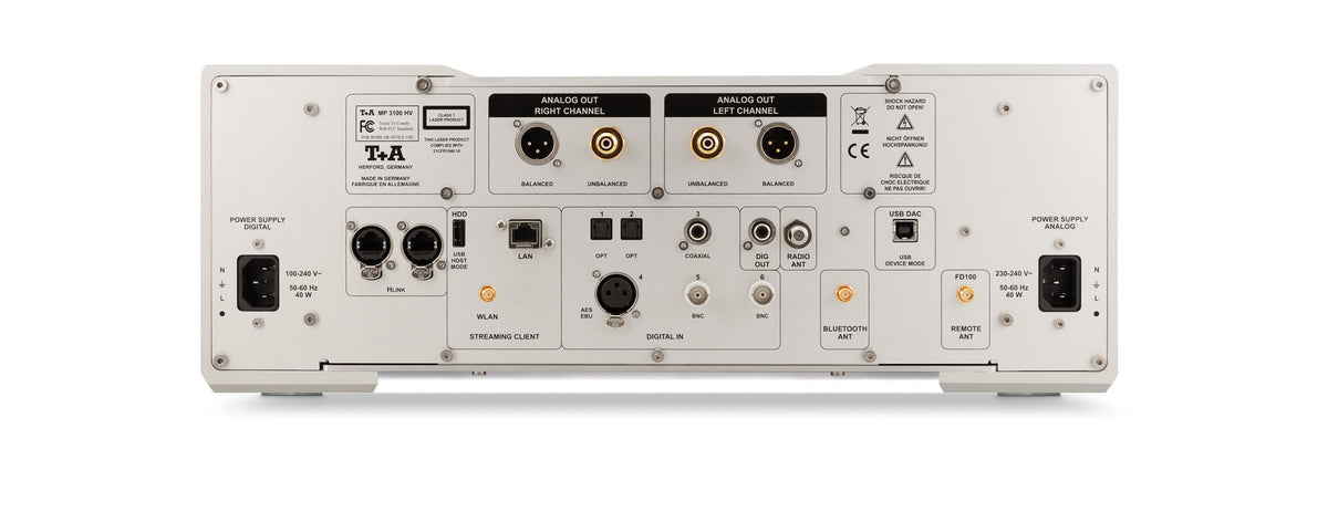 T+A MP 3100 HV G3 Multi Source Audiophile SACD Player with Streaming