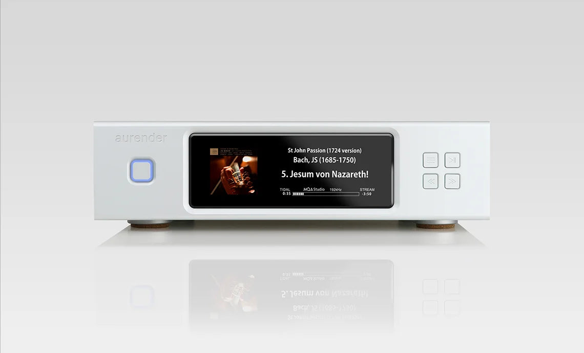 Aurender N200 High-Performance Digital Network Transport with Roon & MQA Support
