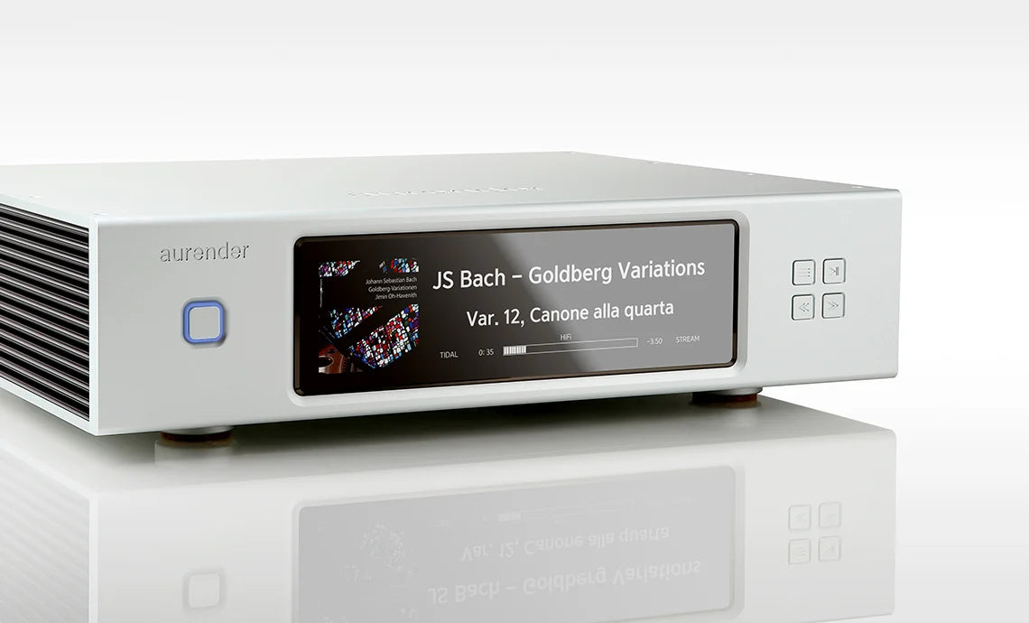 Aurender N20 Ultra High-Performance Digital Network Transport with USB, AES/EBU, Coaxial, BNC, Optical Outputs