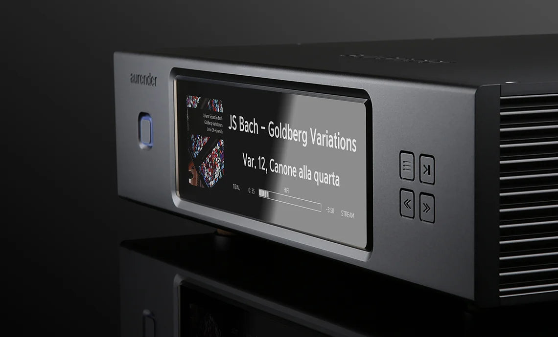 Aurender N20 Ultra High-Performance Digital Network Transport with USB, AES/EBU, Coaxial, BNC, Optical Outputs