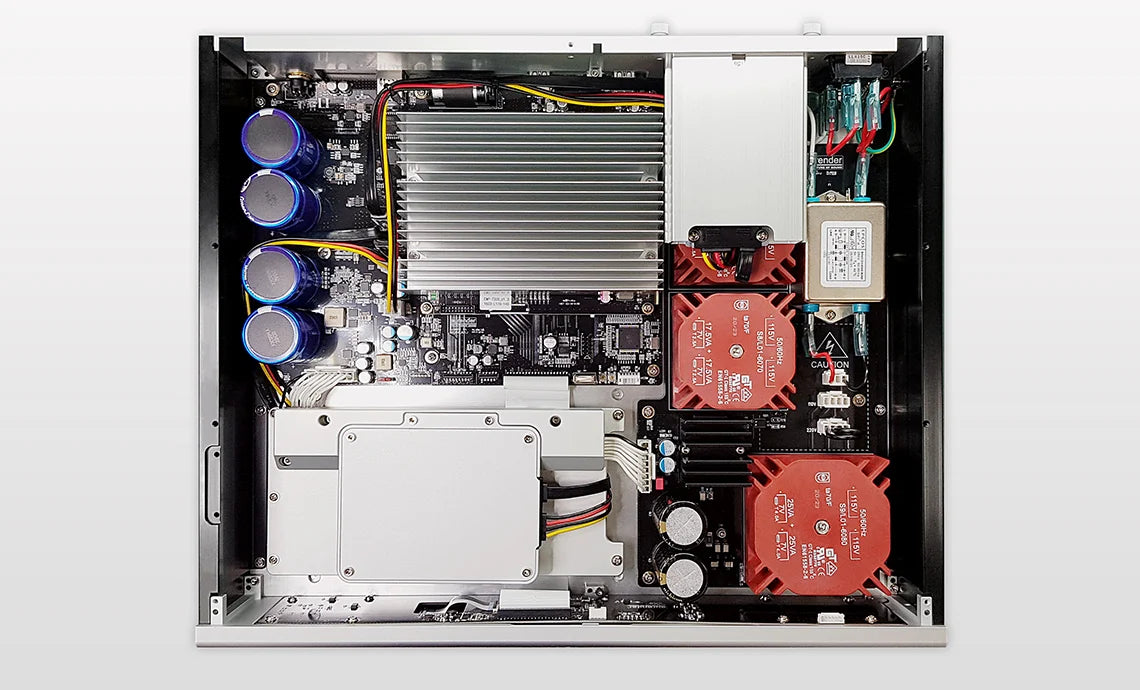 Aurender N30SA High-End Digital Transport with Master Clock Input &amp; Dual-Chassis Design