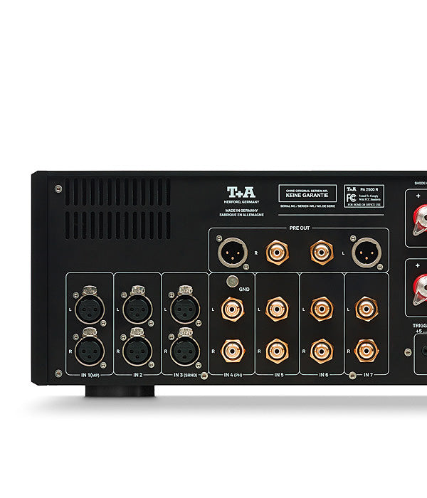 High-Power PA 2500 R Integrated Amplifier with Advanced Connectivity