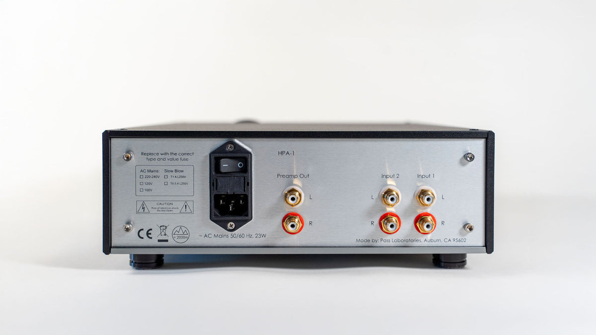 Pass Labs HPA-1c Headphone Amplifier