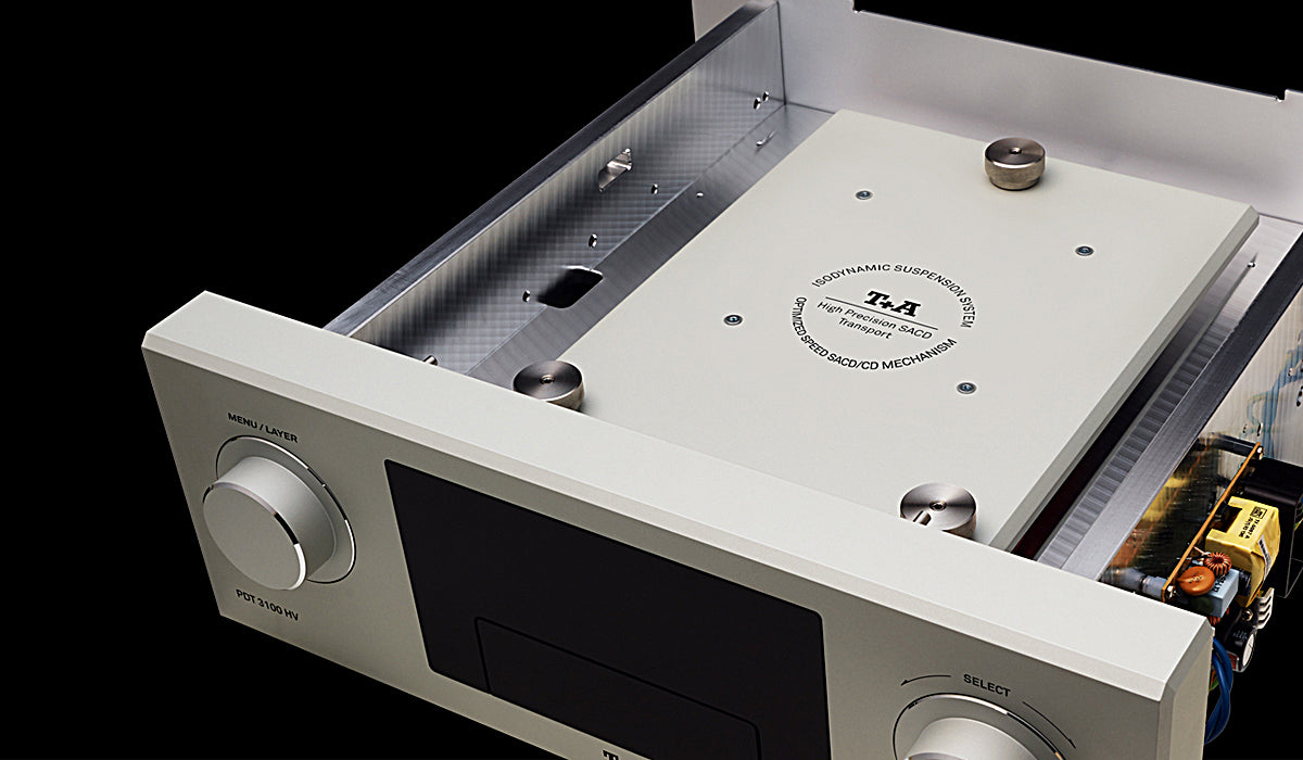 High Precision PDT 3100 HV Reference CD SACD Transport Player