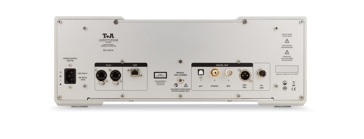 High Precision PDT 3100 HV Reference CD SACD Transport Player