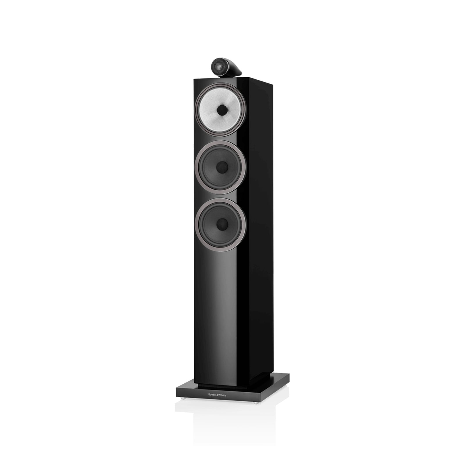 Bowers & Wilkins 703 S3 speaker, front three-quarter view