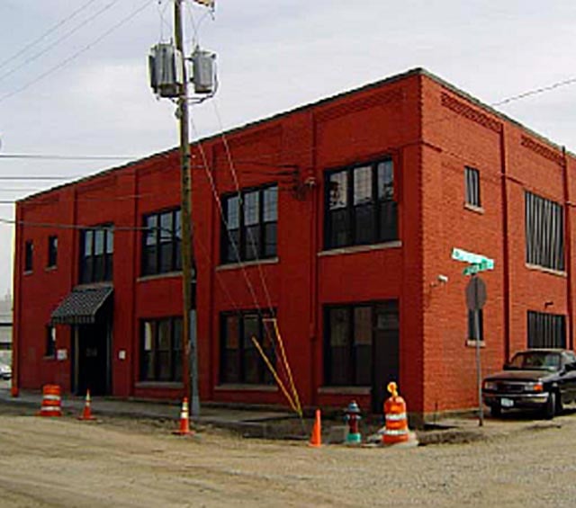 McIntosh's first Binghamton home, 1951: the second floor of 320 Water Street
