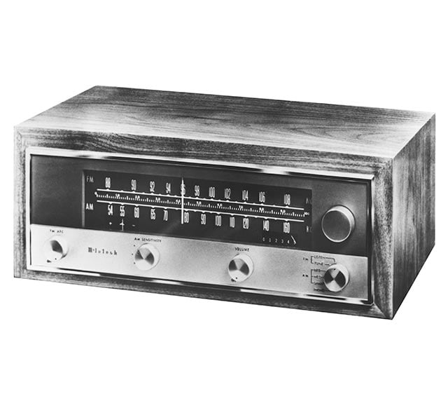 The MR55 of 1957, the first McIntosh AM/FM tuner and its first source component
