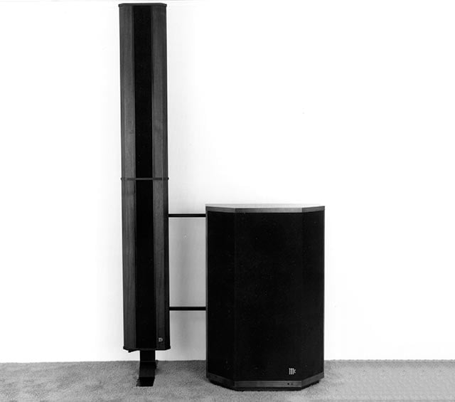 The XRT20, which brought the McIntosh line-array loudspeaker into the home