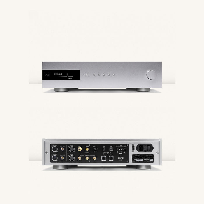 dCS Bartók APEX DAC, front and rear