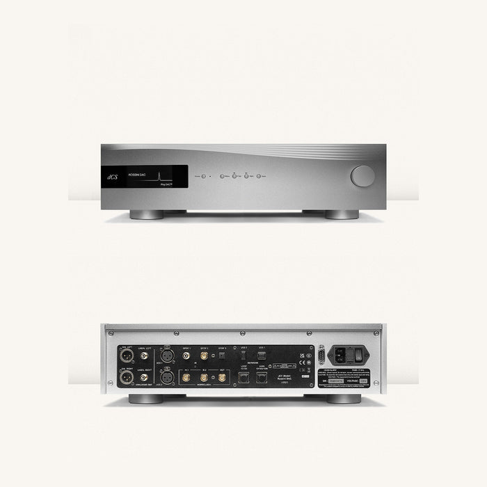 dCS Rossini APEX DAC, front and rear