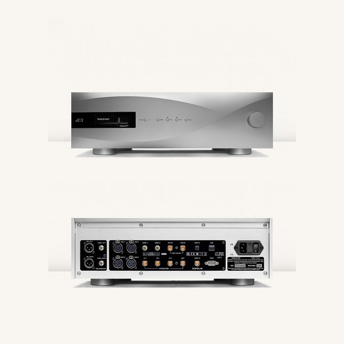 dCS Vivaldi APEX DAC, front and rear