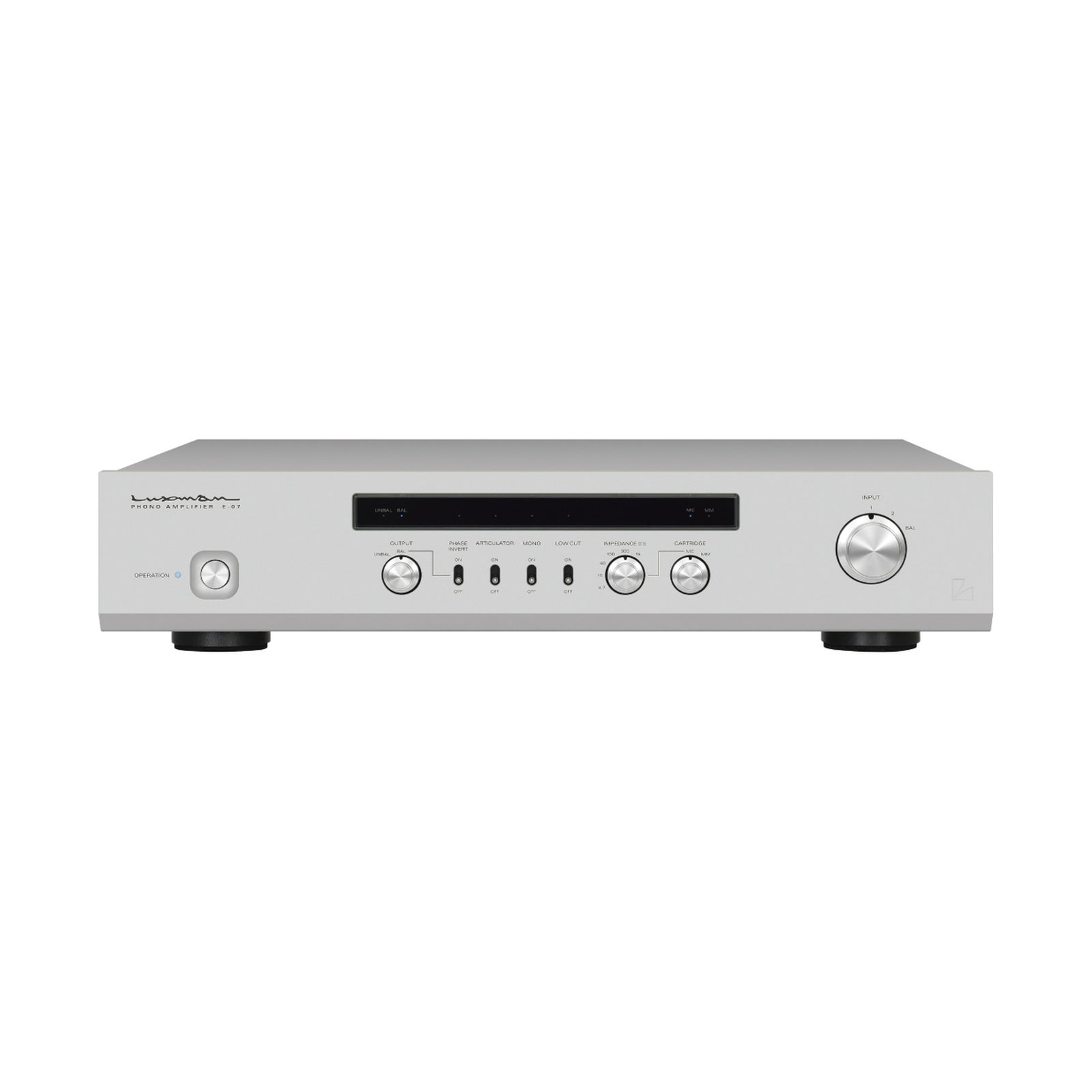 Luxman E-07, official product view
