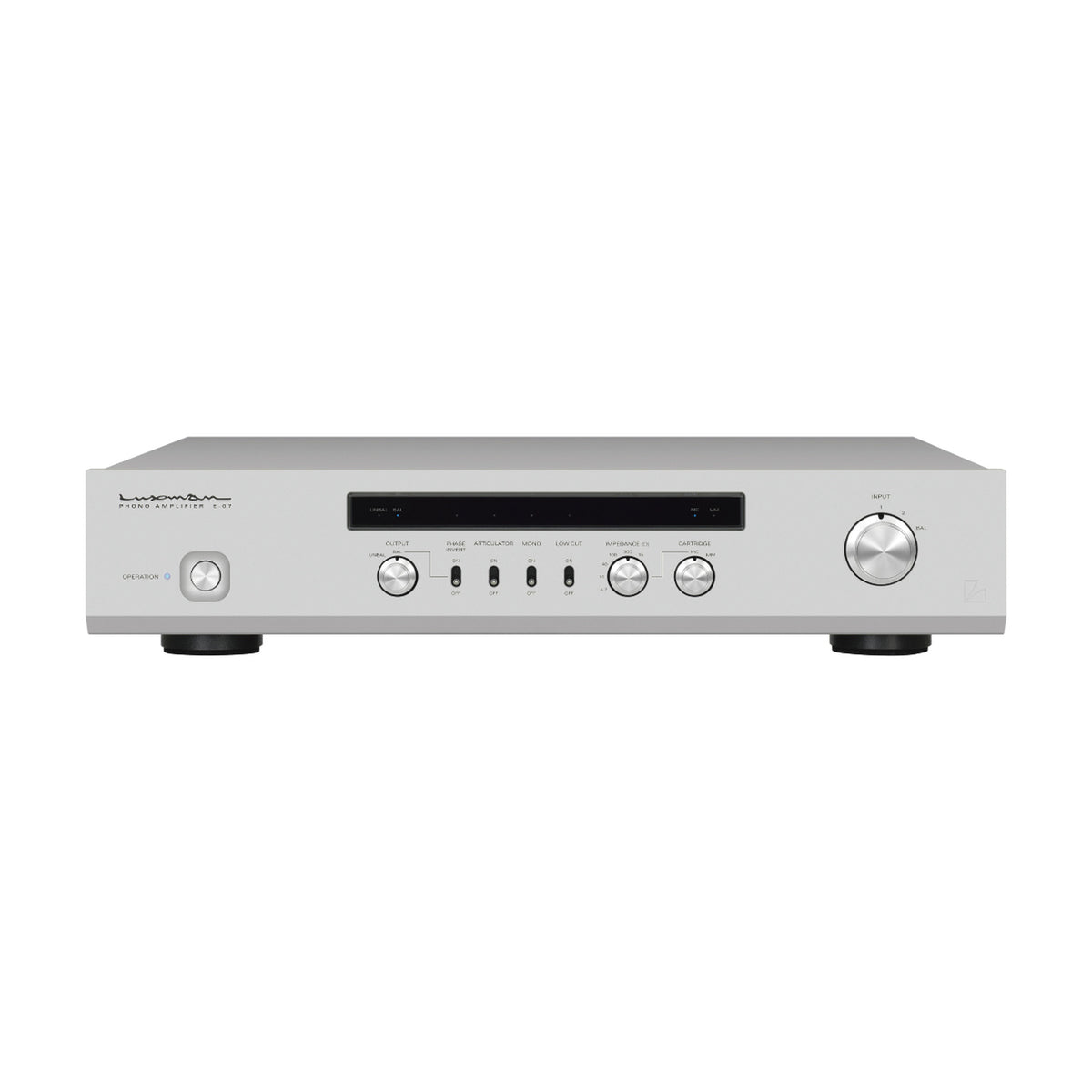 Luxman E-07 — front product view