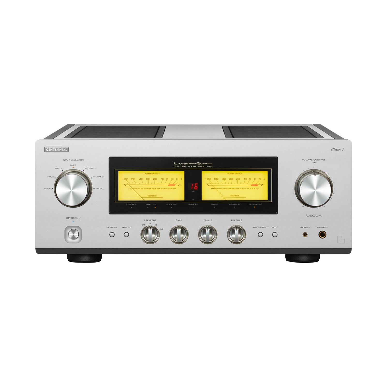 Luxman L-100 CENTENNIAL, official product view