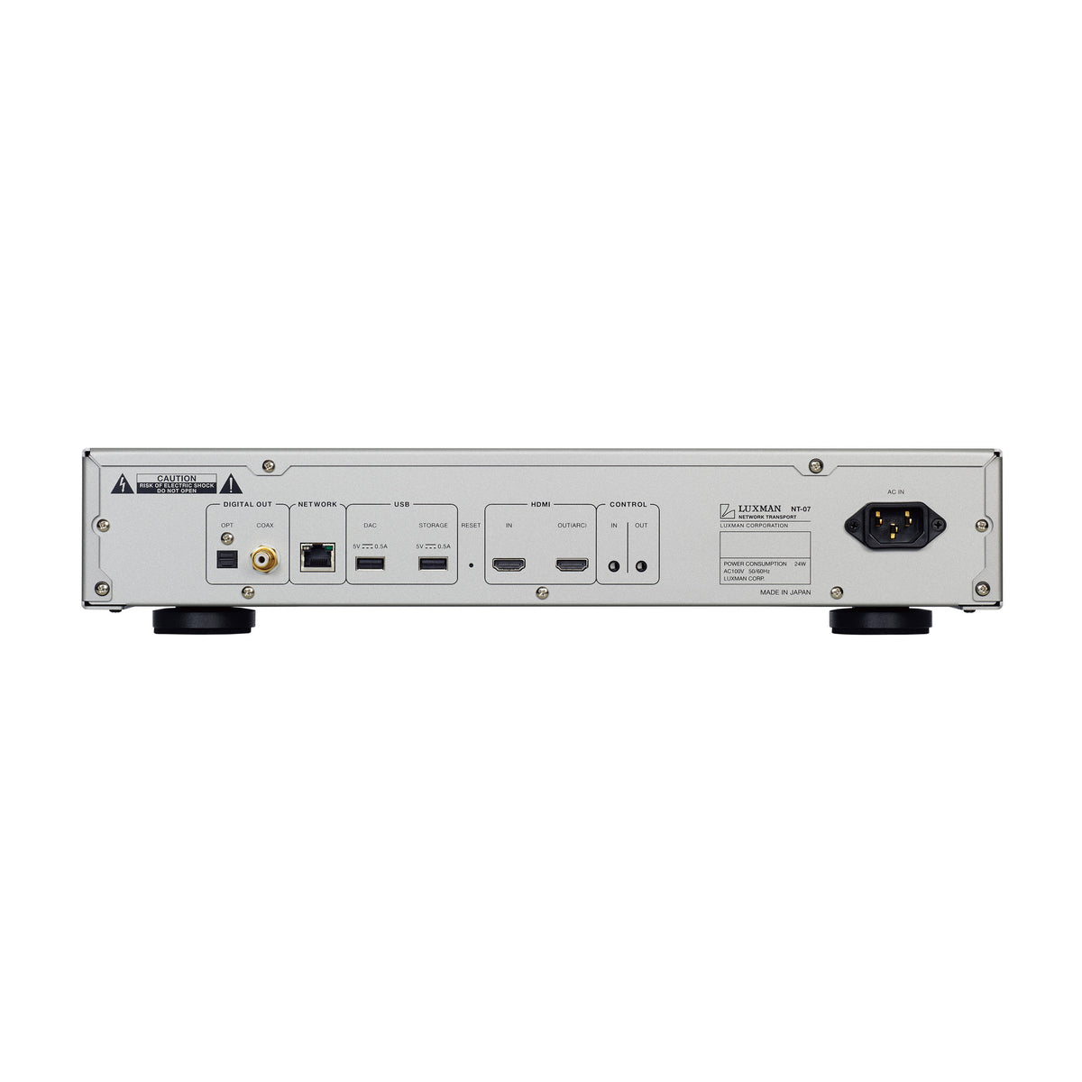 Luxman NT-07 — rear product view
