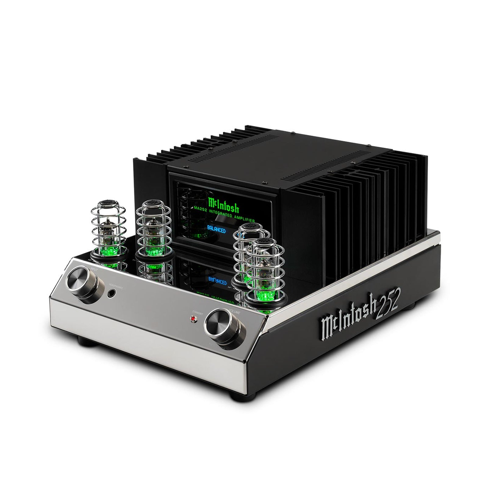 McIntosh MA252 right three-quarter angle view