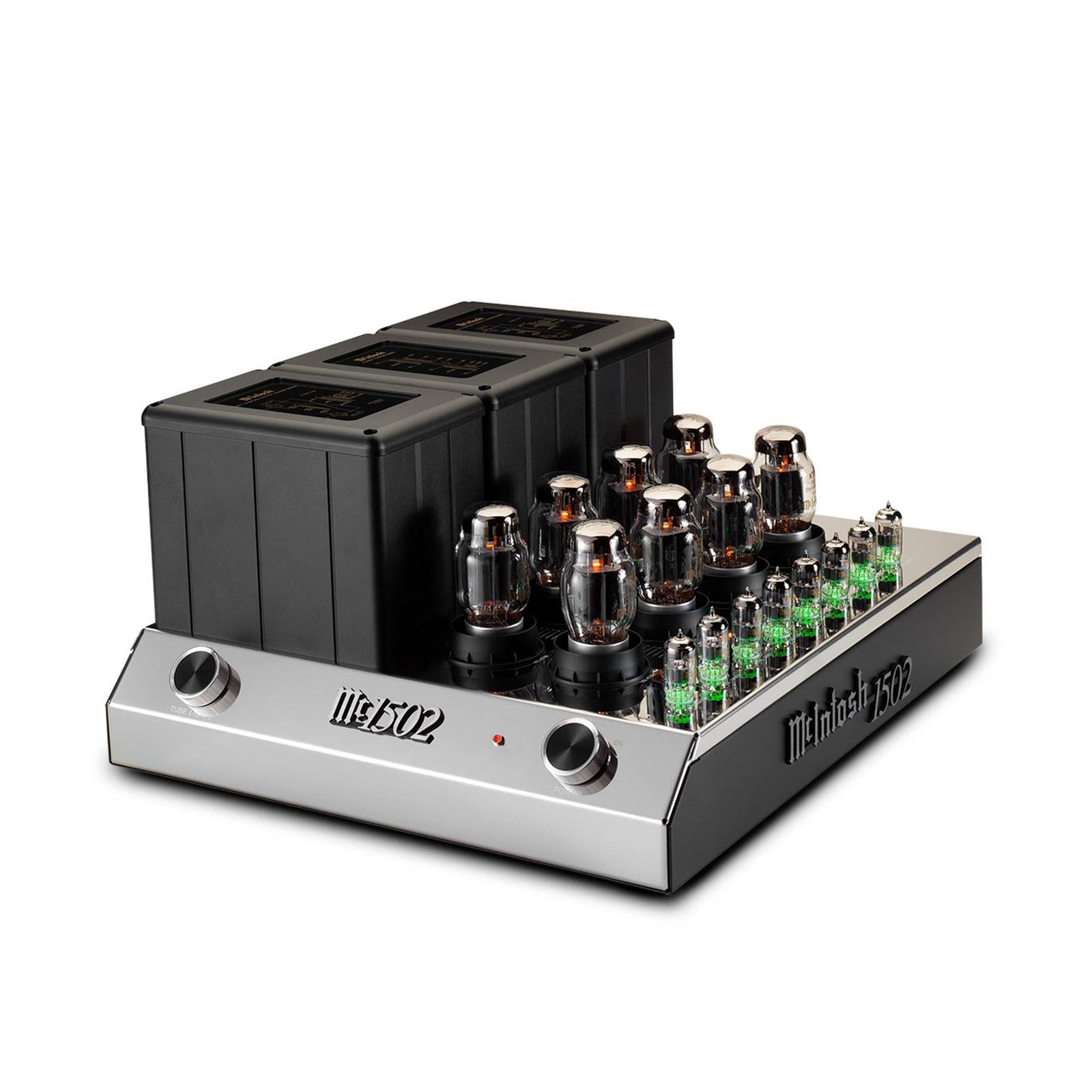 McIntosh MC1502 left three-quarter angle view