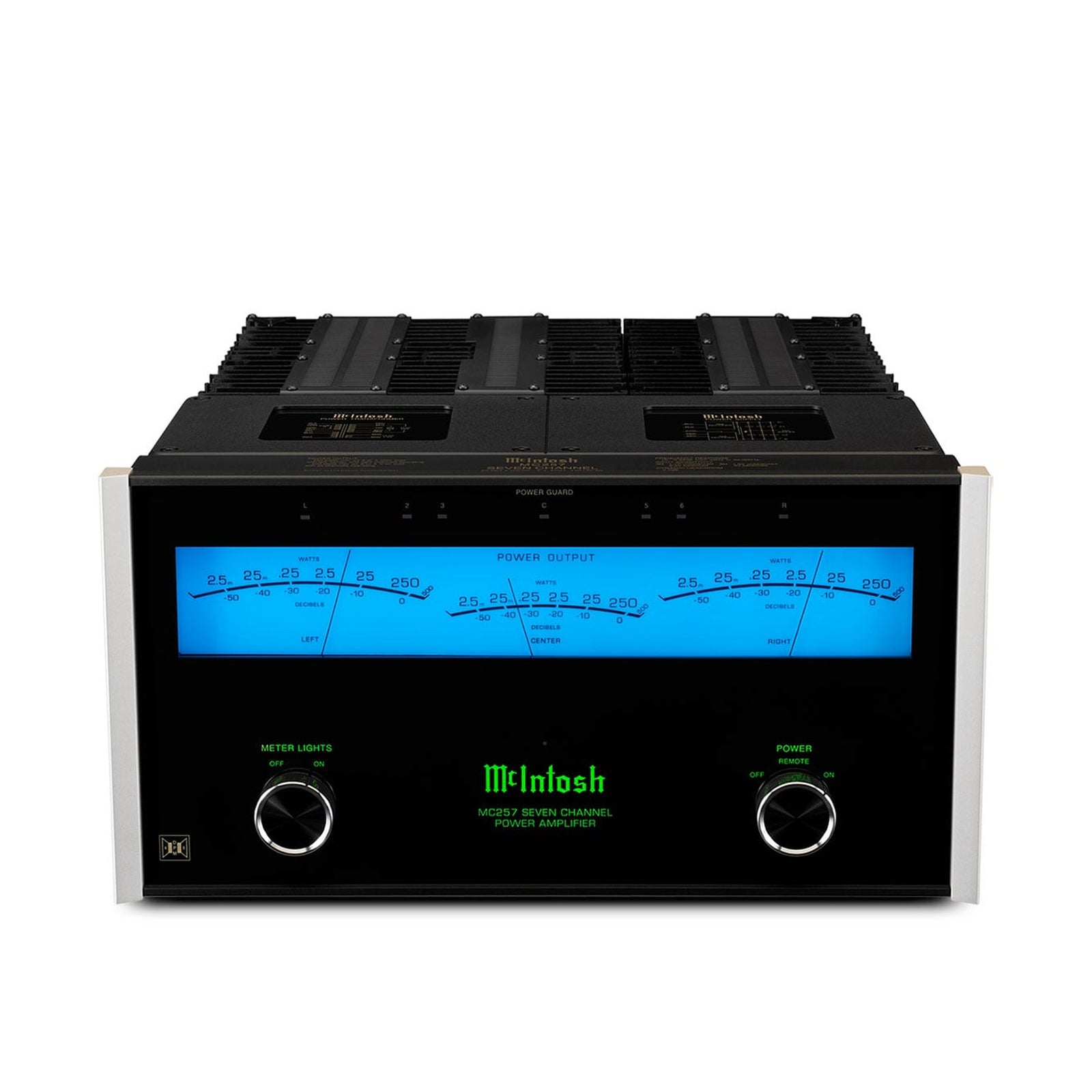 McIntosh MC257 front and top view