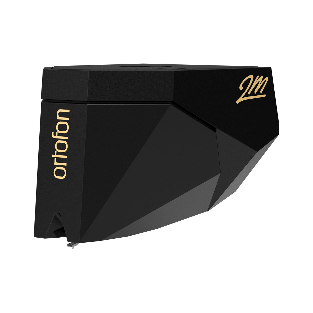Ortofon 2M Black Moving Magnet Phono Cartridge — close-up product view