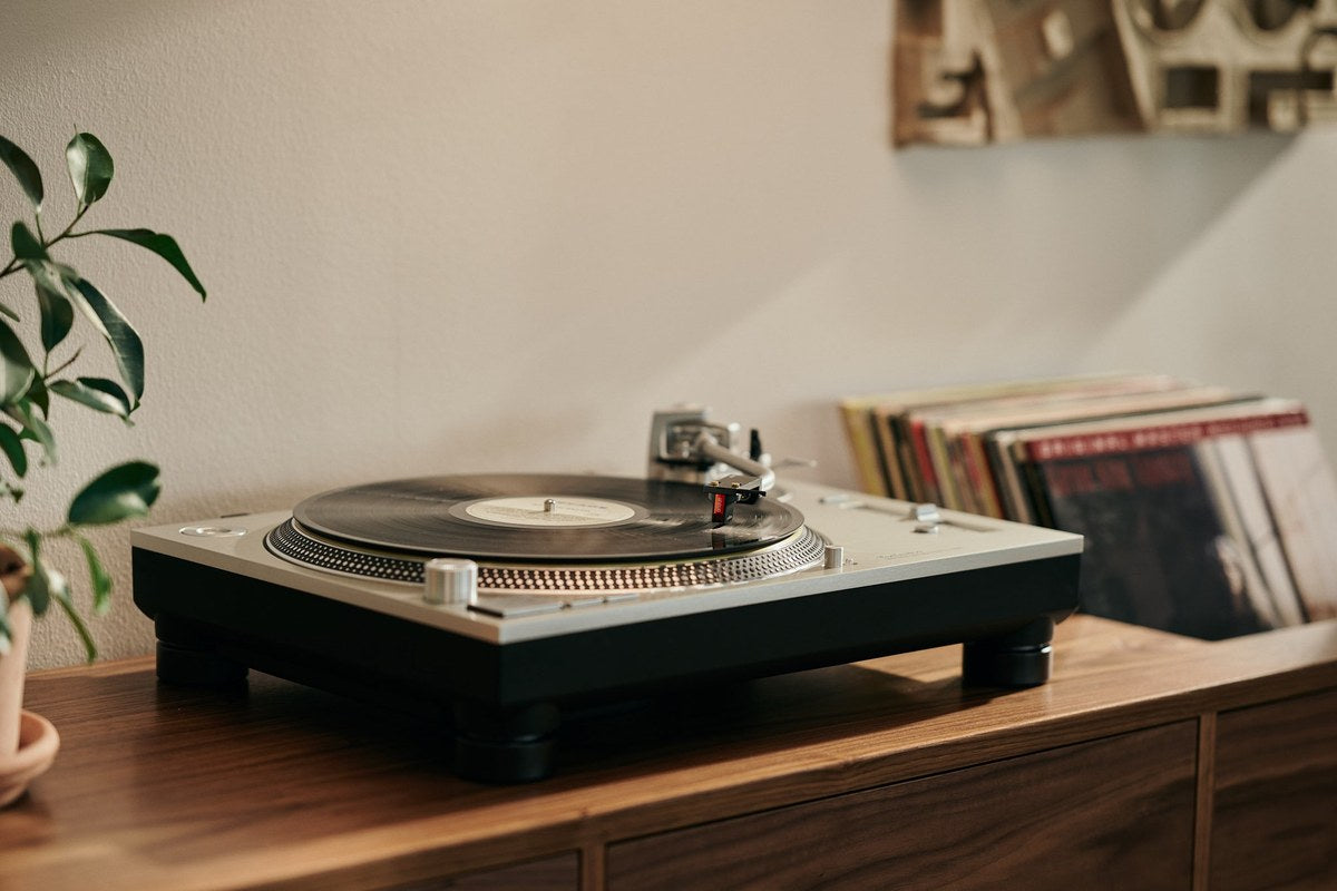 Ortofon MC Cadenza Red Moving Coil Phono Cartridge — installed on a turntable
